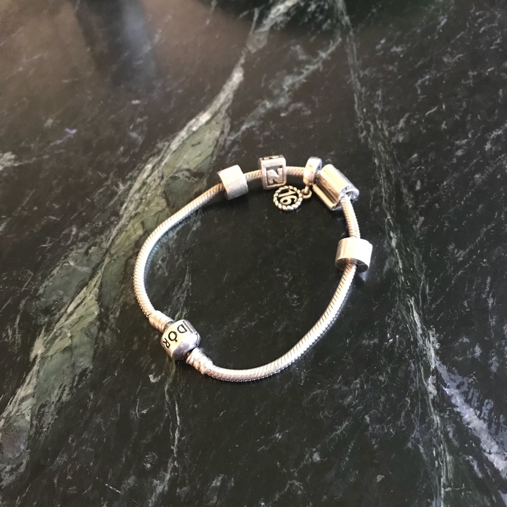 Authentic Silver Pandora Bracelet - image 1